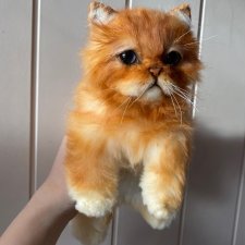Котенок ручной работы