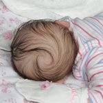 Маленькая кнопка Сабрина,кукла реборн Беспаловои Жанны