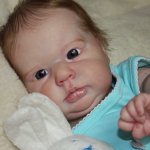 Малышка Кристиночка, кукла реборн Беспаловои Жанны