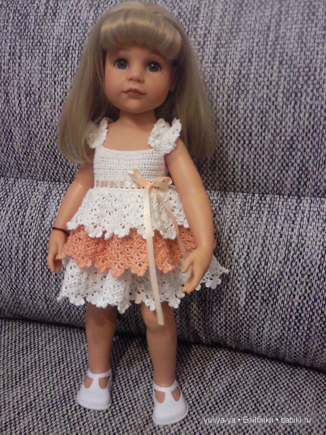 Ажурное платье для красавицы