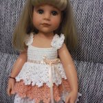 Ажурное платье для красавицы