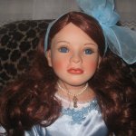 Мои постновогодние подарки - фарфоровая кукла Marleine Ruby Doll Collection