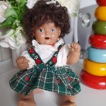Кудрявая крошка-Черепашечка(Schildkrot). Винтаж,Германия. Отличное состояние.