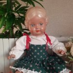 Любимая многими немецкая кукла Черепашка -schildkrot (Барбель Rep). В новом состоянии.