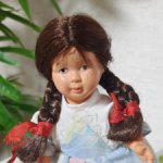 Целлулоидная немецкая куколка Schildkrot -50 е годы