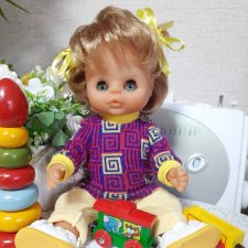 Винтажная,немецкая малышка Бигги (VEB Biggi Waltershausen) .Милая булочка)