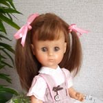 Редкая,винтажная кукла ZAPF .