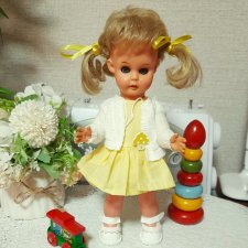 Маленькая, немецкая ,винтажная куколка МММ (зап/ Германия),очень милая