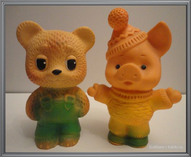Резиновые игрушки