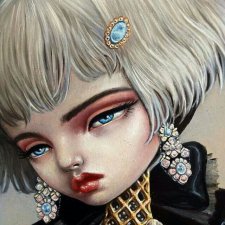 Мрачные и прекрасные куклы художницы Кукула (Kukula) в оригинальных арт иллюстрациях Натали Абрамович. Много фото