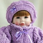 "Сиреневое" настроение или мои первые вязалочки (беру пример с наших мастериц)