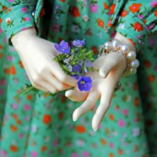 Разные фото моих бжд. Часть 2. На природе