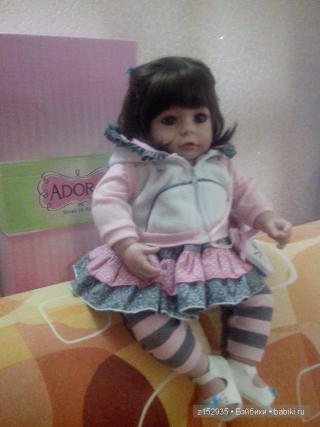 У нас пополнение! Адорочка "Малышка в голубом" (фото 2)