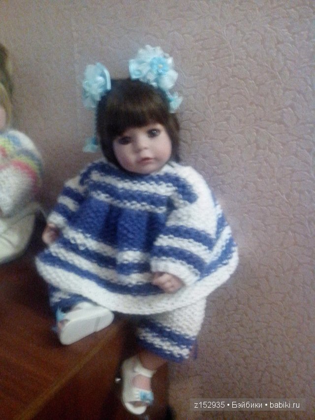 У нас пополнение! Адорочка "Малышка в голубом" (фото 3)