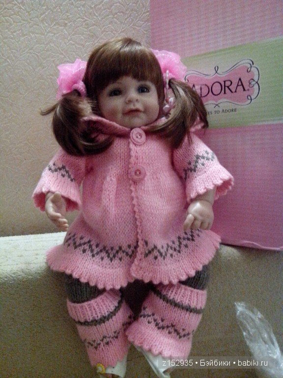 Малышка Адорочка дома — Куклы Adora (Адора): коллекционные виниловые