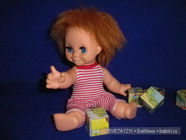 кукла, Рыжик, ГДР,