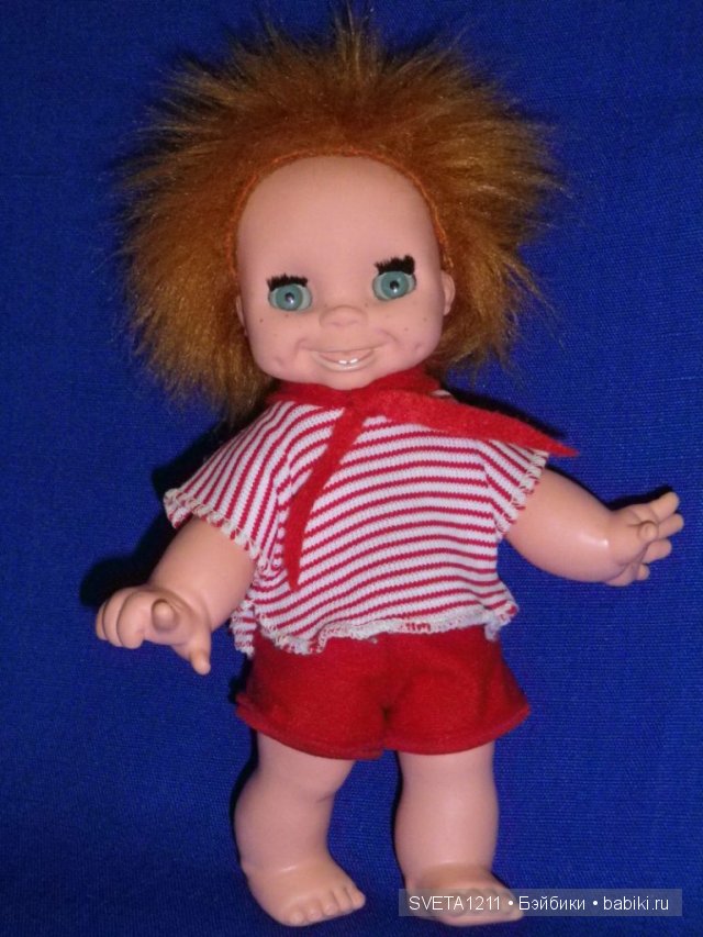 кукла, Рыжик, ГДР,