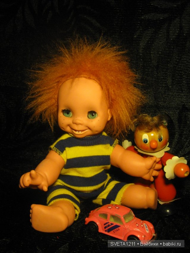 кукла, Рыжик, ГДР,