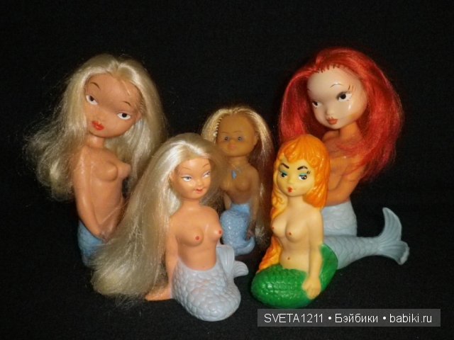 кукла русалка гдр