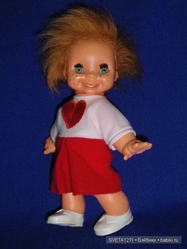 кукла, Рыжик, ГДР,