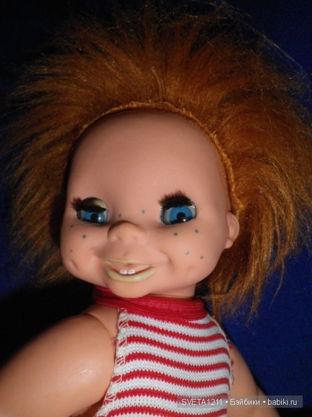 кукла, Рыжик, ГДР,