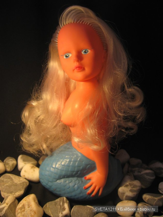 кукла русалка гдр