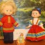 Дружная семья. Куклы СССР