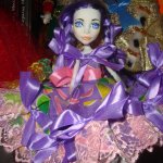 Мой первый ООАК Monster High или преображение Спектры в Фиалку