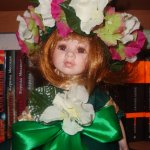 Новые образы для фарфоровых кукол