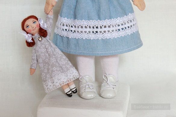 Моя новая девочка Ариша... Кукла из ткани от Natalidolls (фото 4)