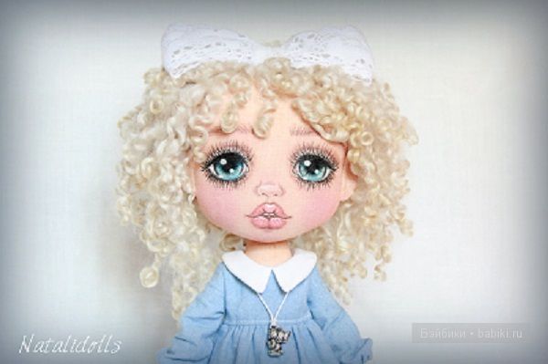 Моя новая девочка Ариша... Кукла из ткани от Natalidolls (фото 3)