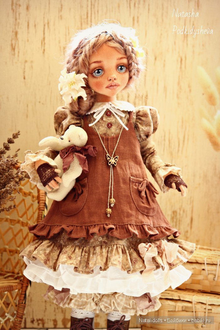 Куклы из ткани Подкидышевой Натальи (фото 8)