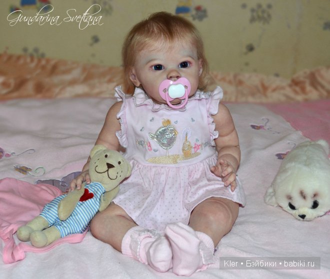 Пухляшечка реборн Ника — Куклы Реборн (Reborn): работы мастеров (фото 9)