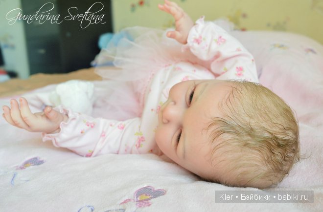 Улыбашечка Лизонька, кукла реборн из мастерской Гундариной Светланы - Kler | Бэйбики Улыбашечка Лизонька, кукла реборн из мастерской Гундариной Светланы - Kler