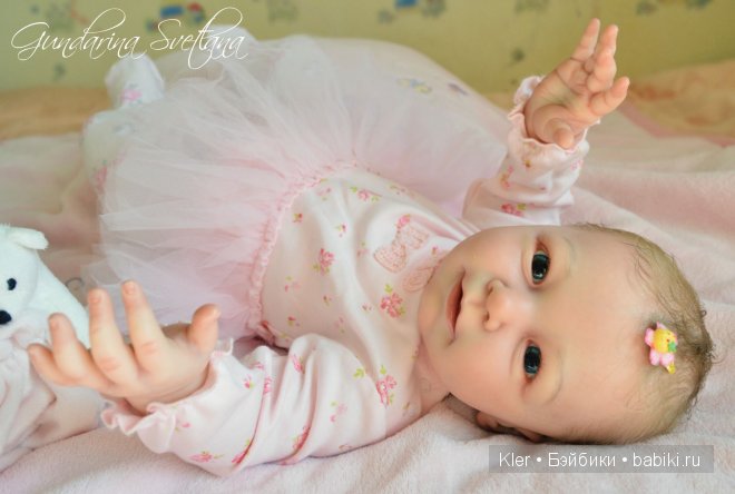 Улыбашечка Лизонька, кукла реборн из мастерской Гундариной Светланы - Kler | Бэйбики Улыбашечка Лизонька, кукла реборн из мастерской Гундариной Светланы - Kler