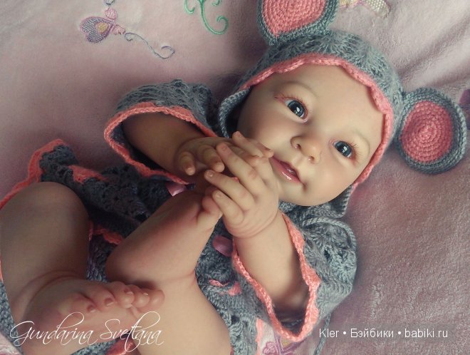 Улыбашечка Лизонька, кукла реборн из мастерской Гундариной Светланы - Kler | Бэйбики Улыбашечка Лизонька, кукла реборн из мастерской Гундариной Светланы - Kler