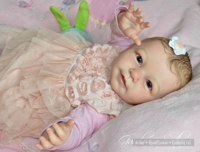 Улыбашечка Лизонька, кукла реборн из мастерской Гундариной Светланы - Kler | Бэйбики Улыбашечка Лизонька, кукла реборн из мастерской Гундариной Светланы - Kler (фото 10)
