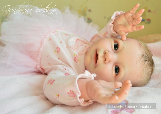 Улыбашечка Лизонька, кукла реборн из мастерской Гундариной Светланы - Kler | Бэйбики Улыбашечка Лизонька, кукла реборн из мастерской Гундариной Светланы - Kler