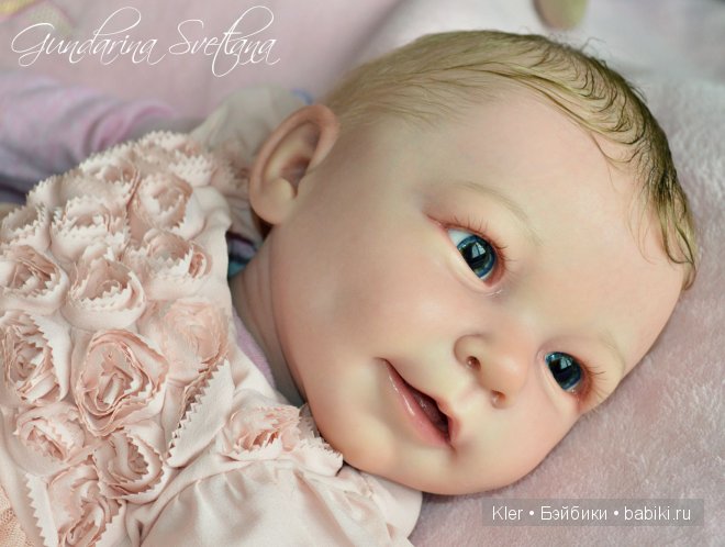 Улыбашечка Лизонька, кукла реборн из мастерской Гундариной Светланы - Kler | Бэйбики Улыбашечка Лизонька, кукла реборн из мастерской Гундариной Светланы - Kler (фото 6)