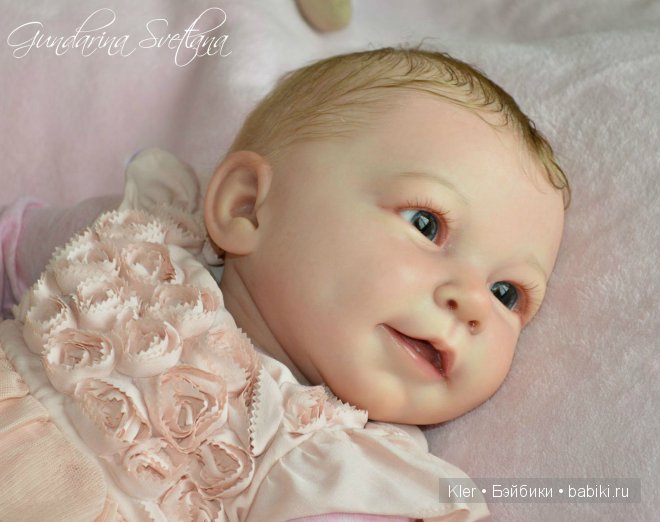 Улыбашечка Лизонька, кукла реборн из мастерской Гундариной Светланы - Kler | Бэйбики Улыбашечка Лизонька, кукла реборн из мастерской Гундариной Светланы - Kler (фото 5)