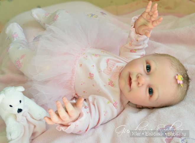Улыбашечка Лизонька, кукла реборн из мастерской Гундариной Светланы - Kler | Бэйбики Улыбашечка Лизонька, кукла реборн из мастерской Гундариной Светланы - Kler