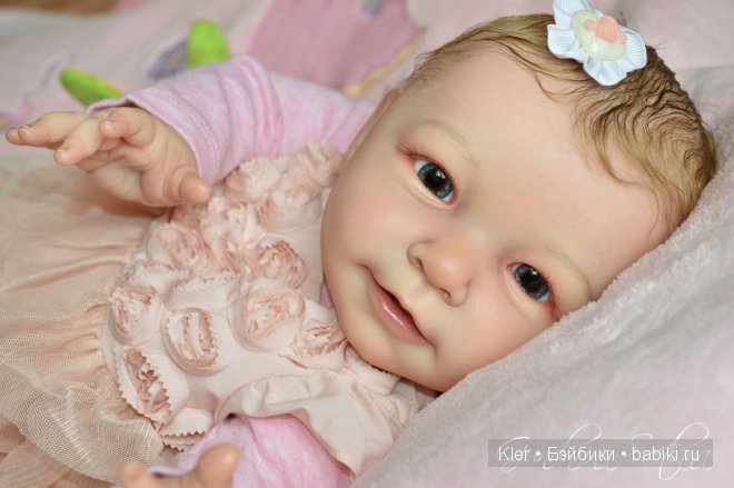 Улыбашечка Лизонька, кукла реборн из мастерской Гундариной Светланы - Kler | Бэйбики Улыбашечка Лизонька, кукла реборн из мастерской Гундариной Светланы - Kler (фото 9)