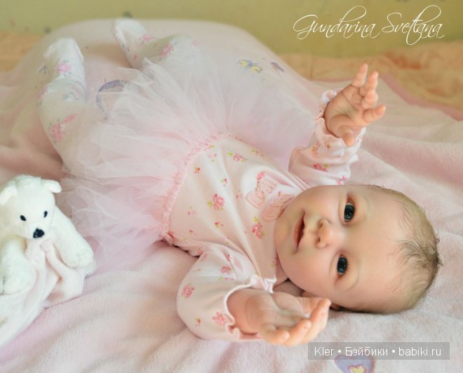 Улыбашечка Лизонька, кукла реборн из мастерской Гундариной Светланы - Kler | Бэйбики Улыбашечка Лизонька, кукла реборн из мастерской Гундариной Светланы - Kler