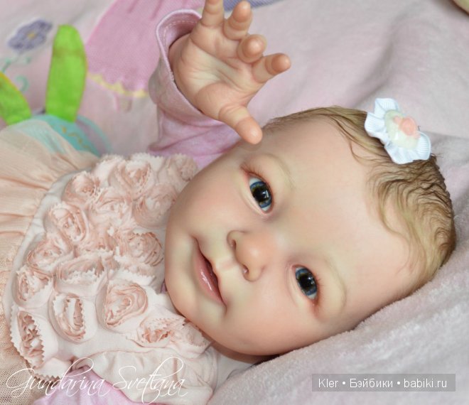 Улыбашечка Лизонька, кукла реборн из мастерской Гундариной Светланы - Kler | Бэйбики Улыбашечка Лизонька, кукла реборн из мастерской Гундариной Светланы - Kler