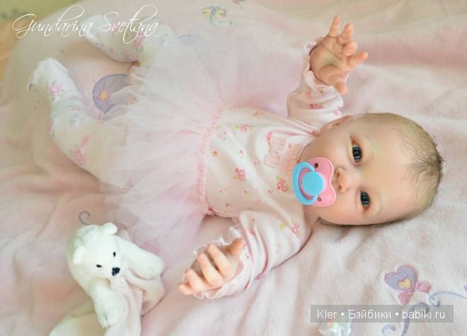 Улыбашечка Лизонька, кукла реборн из мастерской Гундариной Светланы - Kler | Бэйбики Улыбашечка Лизонька, кукла реборн из мастерской Гундариной Светланы - Kler