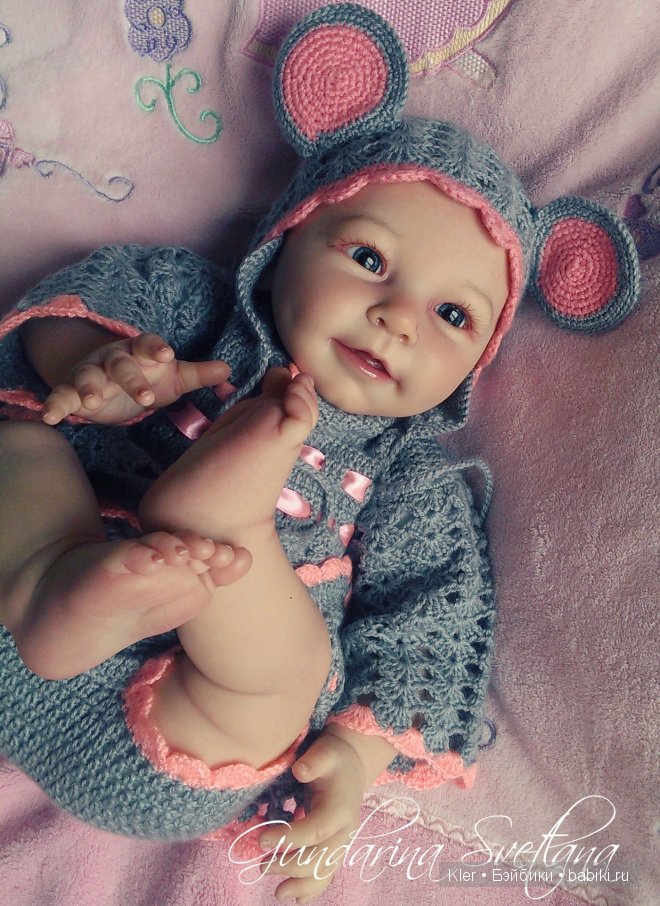 Улыбашечка Лизонька, кукла реборн из мастерской Гундариной Светланы - Kler | Бэйбики Улыбашечка Лизонька, кукла реборн из мастерской Гундариной Светланы - Kler