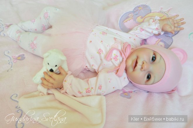 Улыбашечка Лизонька, кукла реборн из мастерской Гундариной Светланы - Kler | Бэйбики Улыбашечка Лизонька, кукла реборн из мастерской Гундариной Светланы - Kler