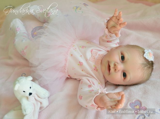 Улыбашечка Лизонька, кукла реборн из мастерской Гундариной Светланы - Kler | Бэйбики Улыбашечка Лизонька, кукла реборн из мастерской Гундариной Светланы - Kler
