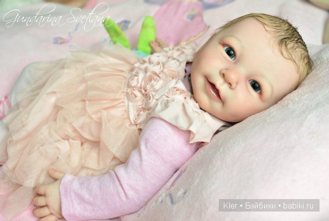 Улыбашечка Лизонька, кукла реборн из мастерской Гундариной Светланы - Kler | Бэйбики Улыбашечка Лизонька, кукла реборн из мастерской Гундариной Светланы - Kler (фото 4)