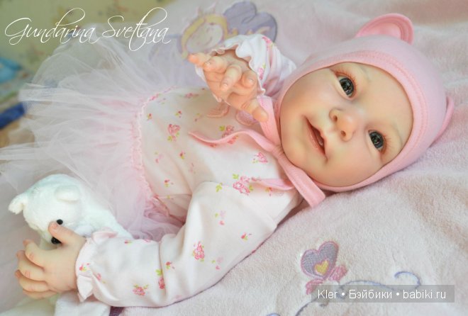 Улыбашечка Лизонька, кукла реборн из мастерской Гундариной Светланы - Kler | Бэйбики Улыбашечка Лизонька, кукла реборн из мастерской Гундариной Светланы - Kler